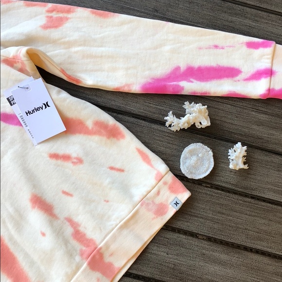 🌴🌼HURLEY- TIE DYE SWEATSHIRT🌼🌴 - Picture 5 of 11